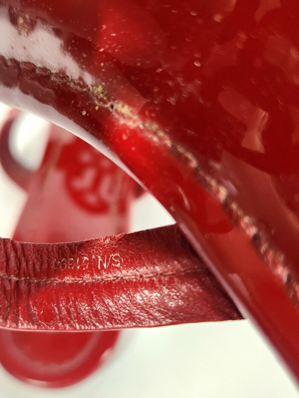 Tory Burch Miller Patent Red Sandals - Picture 6 of 7